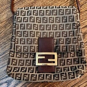 Fendi Zucchino Crossbody Bag